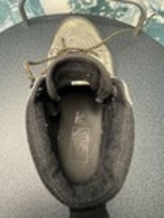 USED Vans SK8-HI Corduroy High Top Sneakers Mens 8.5 Womens 10 Lace Up Gray - Picture 7 of 12